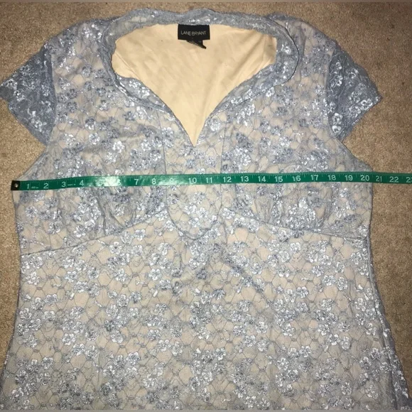 Lane Bryant lace blouse - Picture 5 of 6
